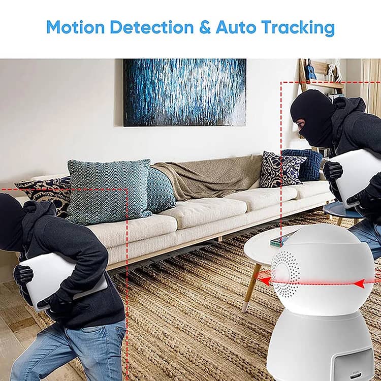 FHD WIFI PTZ Camera IP CCTV Security Protector Surveillance Wireless 4