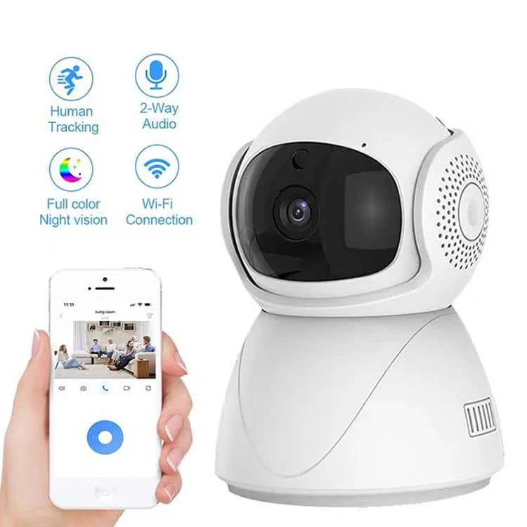 FHD WIFI PTZ Camera IP CCTV Security Protector Surveillance Wireless 0