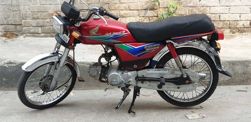 honda cd 70 2013 total genuine 3