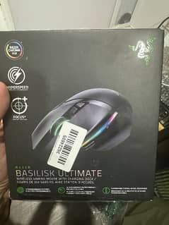 Razer Basilisk Ultimate gaming mouse with dock