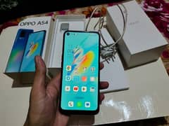 Oppo A54 4/128 with original box charger