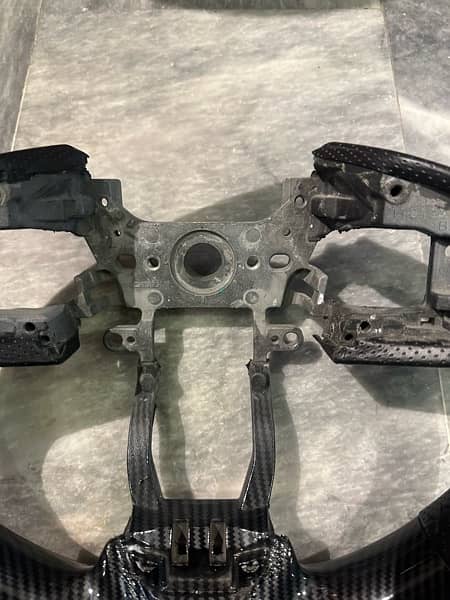 honda civic Carbonfiber steering 3