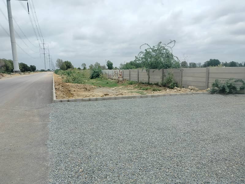 Plot for sale pir Ahmed zaman town block 4 3