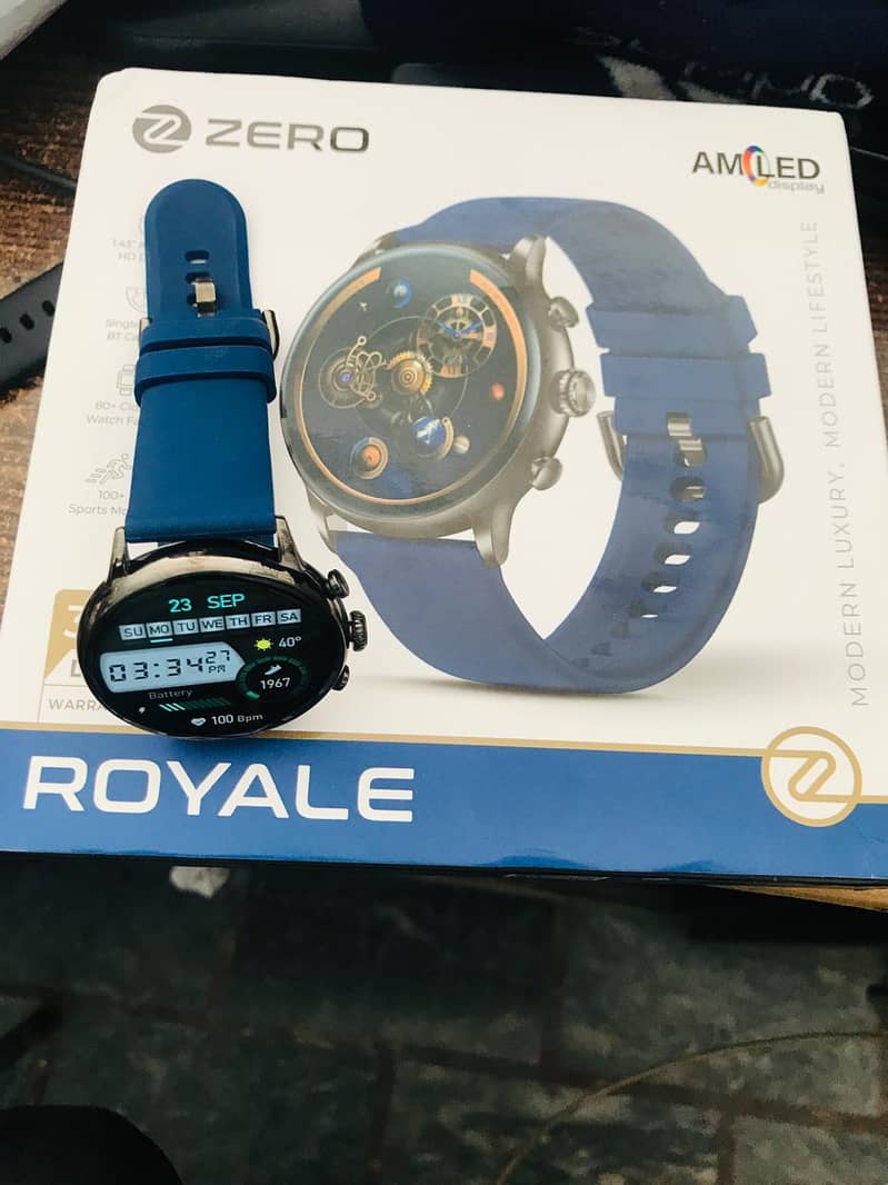 Pakistan Latest Zero brand  Royale Smartwatch 4