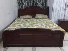 Double bed in good condition for sale.