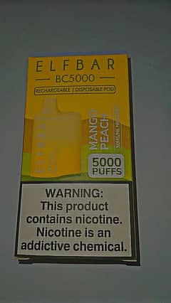 Elfbar 5000 puffs dissposiable pod 0