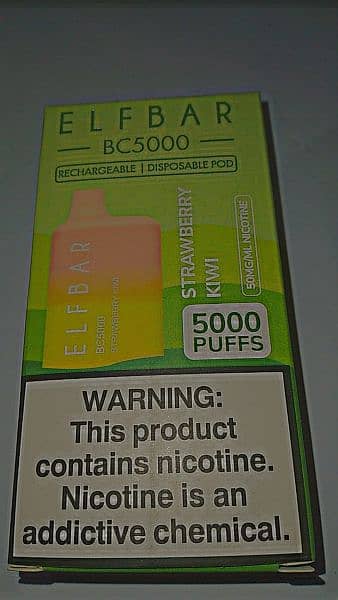 Elfbar 5000 puffs dissposiable pod 5