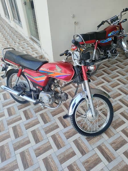 Honda Cd 2011 model 13 ka number 1