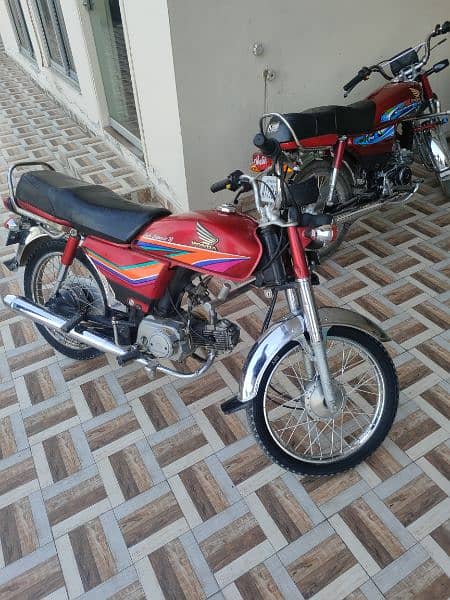 Honda Cd 2011 model 13 ka number 3