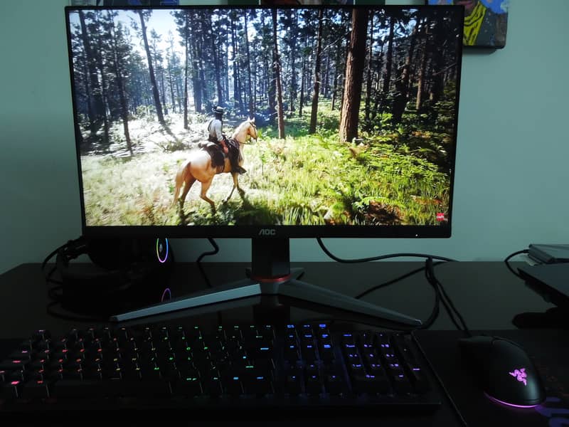 AOC 144 Hz 1 ms 24" Gaming Monitor with Box 8