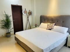 Furnished bedroom with Kitchen & Loung