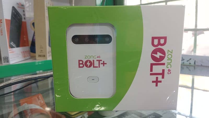 Zong 4G Bolt+ Internet WiFi Cloud MBB Device Available in Wholesale 0