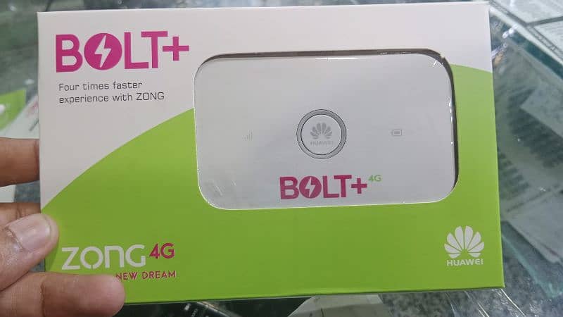 Zong 4G Bolt+ Internet WiFi Cloud MBB Device Available in Wholesale 1