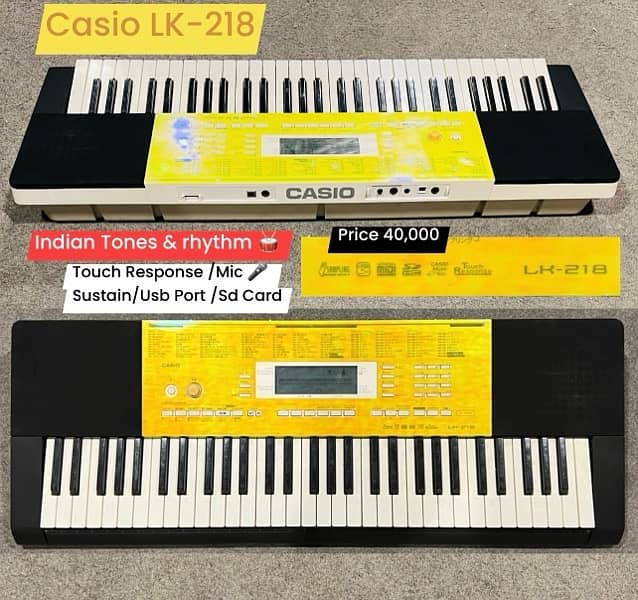 Casio Casiotone CT-620 Yamaha keyboards and Piano available 5