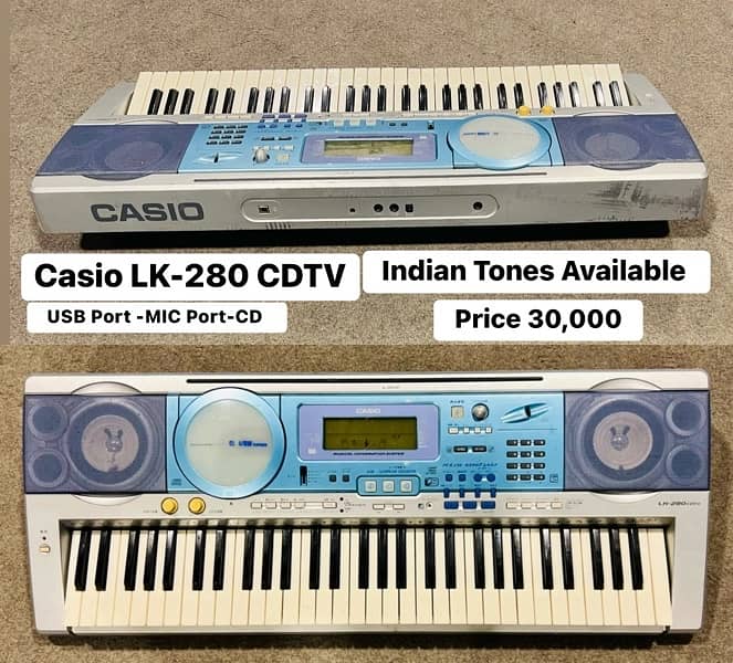 Casio Casiotone CT-620 Yamaha keyboards and Piano available 14