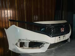 Civic  X Model 2018 Front Bumper With Front grill.