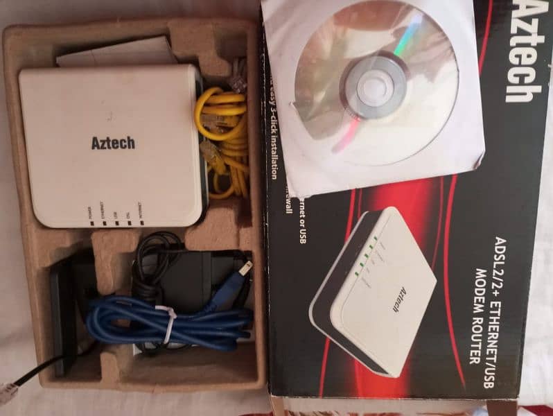 Aztech Ethernet/USB Modem Router 1