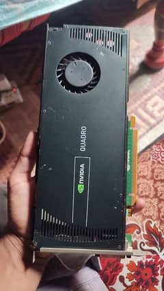 Nvidia Quadro 4000 Graphic Card 2Gb - 256bit working condition