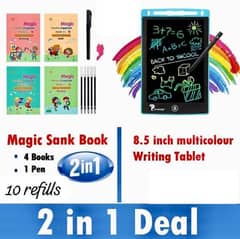 Dual Combo 8.5 inches LCD Writing Tablet