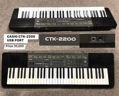 CASIO CTK 2200 USB port we have yamaha keyboard and Piano available Musical Instruments 1093318112