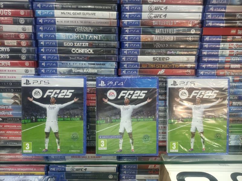 PLAYSTATION GAME FC25 AVAILABLE AT GAME STORE ISB -WHATSAPP 0