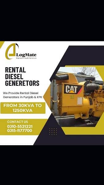 Diesel Generators  at low cost 1