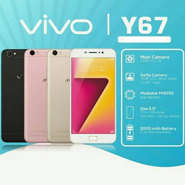 Vivo Y67 (exchange possible) 1