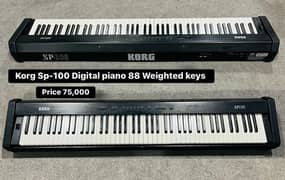 Korg Sp-100 Digital piano 88 Hammer Weighted keys 0