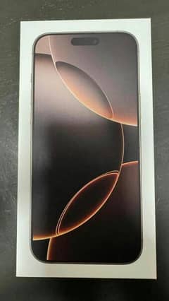 Iphone 16 pro 
256 gb