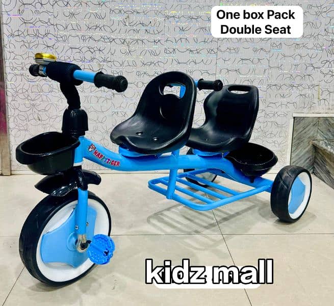 kids double seat tricycle 0