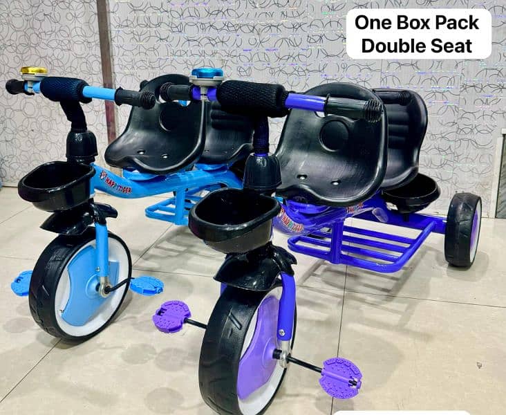 kids double seat tricycle 1