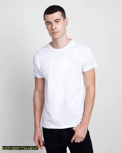 Men's Stitched Round Neck T-shirt