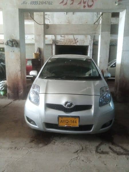 Toyota Vitz 2008 full original condition car 2