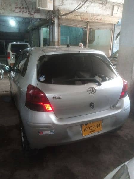 Toyota Vitz 2008 full original condition car 5