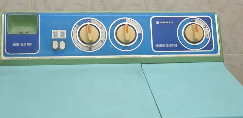 Sanyo washing machine 2