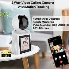 4MP Dual Lens Dual Screen Wi-Fi CCTV Camera Indoor 1080p Full HD Wirel 14