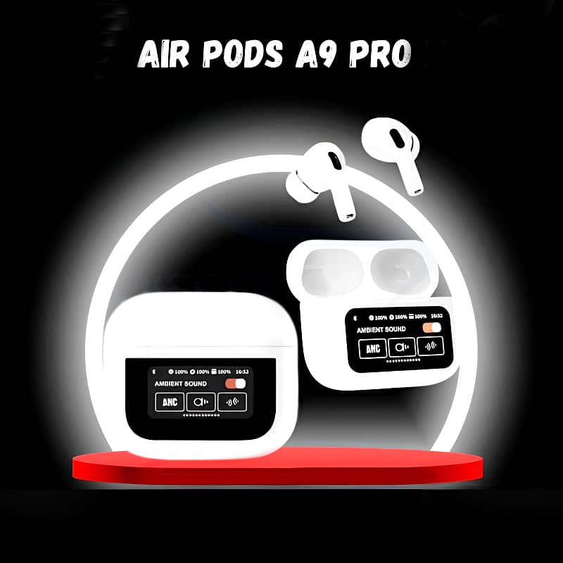 A9 Pro High Quality Sound, ENC Noise Reduction Wireless AirPods With 8