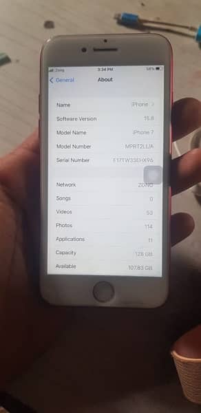 iPhone7 PTA 128gb orgently sale ! 1