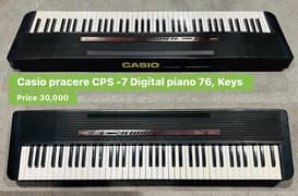 Casio pracere CPS -7 Digital piano 76, Keys keyboard