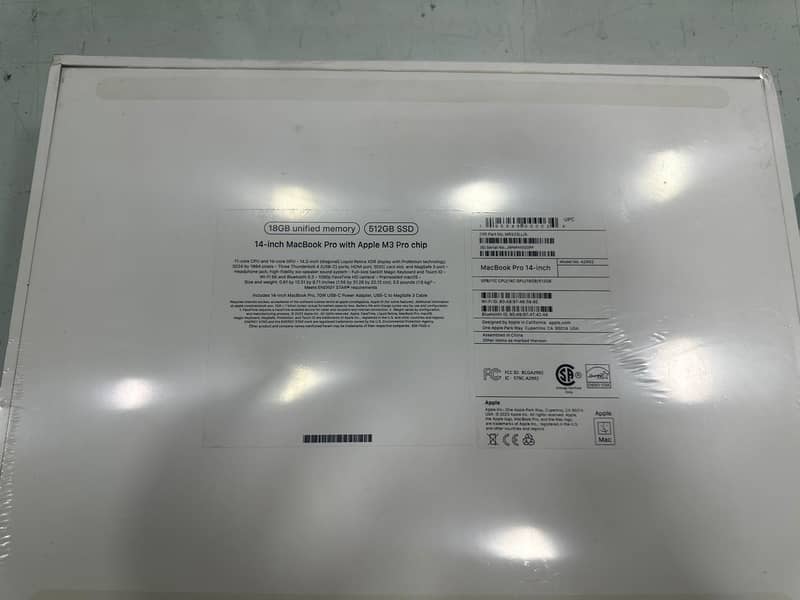 Macbook pro 14-inch(NEW) (M3 Pro chip)(2023) 1