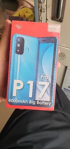 Itel p17 pro box pack 0