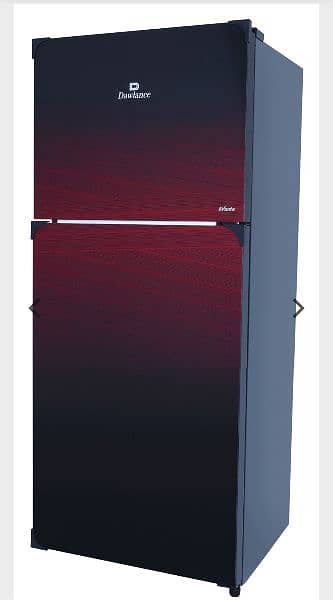 Dawlance Refrigerator / fridge 9178 Avante Noir Red gd 1