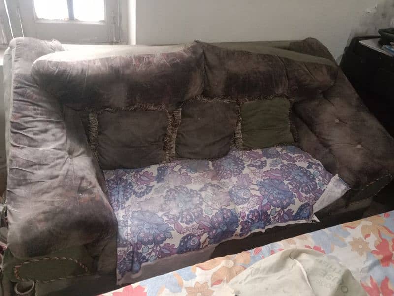 sofa set for sale + corner table daraz free 1