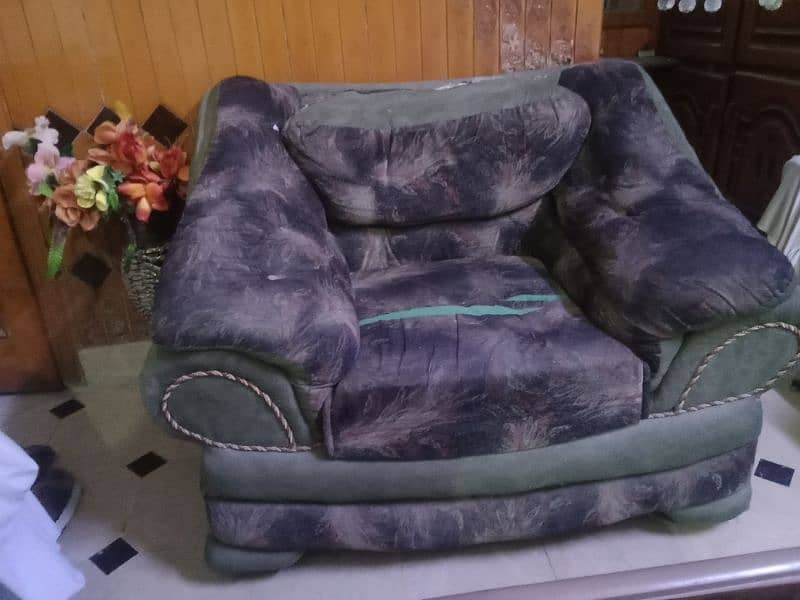 sofa set for sale + corner table daraz free 2