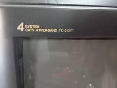 Panasonic CATV HYPER-BAND TC-2121T TV 0