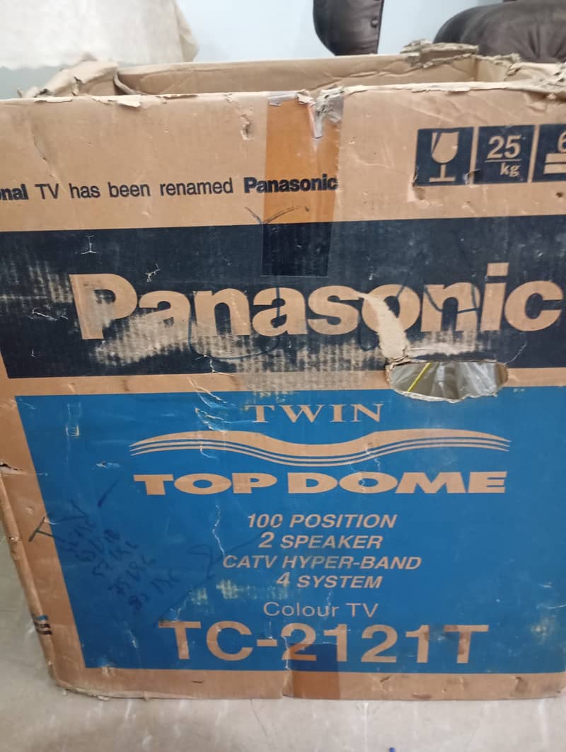 Panasonic CATV HYPER-BAND TC-2121T TV 1