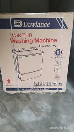 New washing machine twin tub