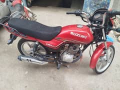 Suzuki 110 cc bike new condition for sale