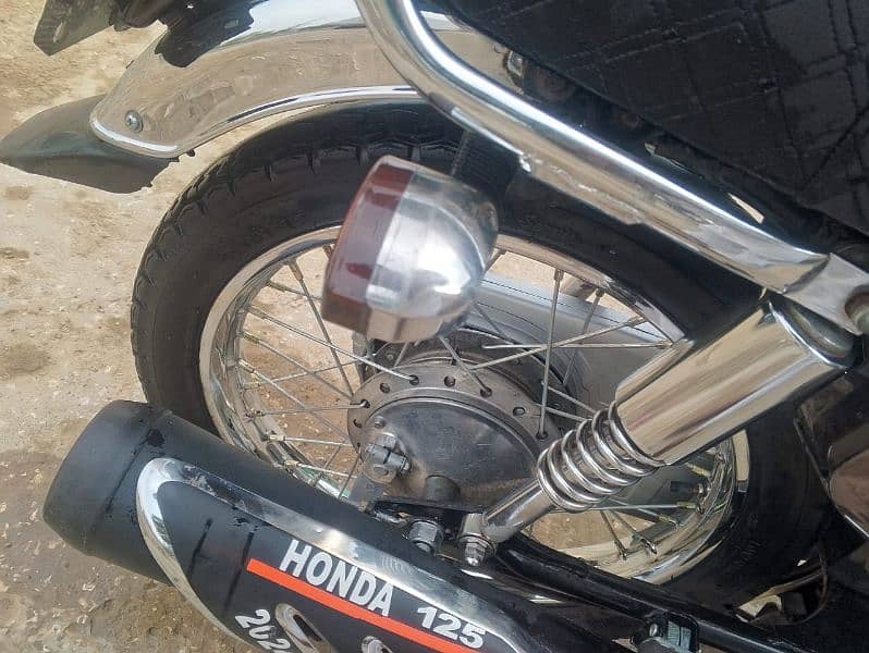 Honda 125 bike self start 5