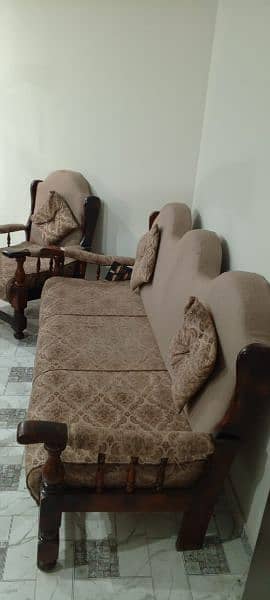 5 seater pure shisham sofa set 0